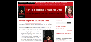 How To Negotiate A Killer Job Offer — The Job Secret Agent Book Series by Robin F. Bond Esq.